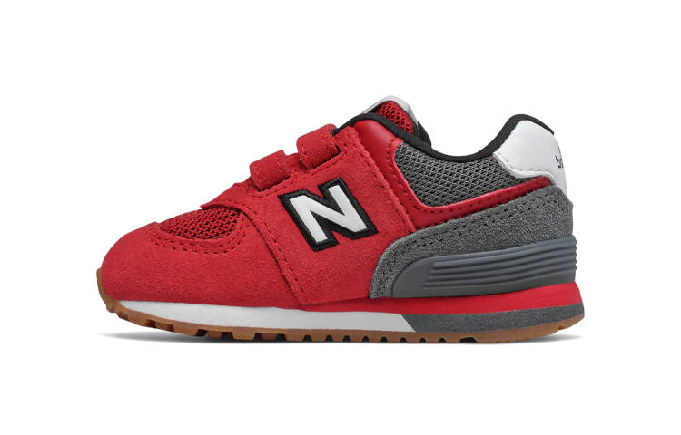 New Balance New Balance Red Gray Cushioning Low top Toddler Shoes Infant And Toddler