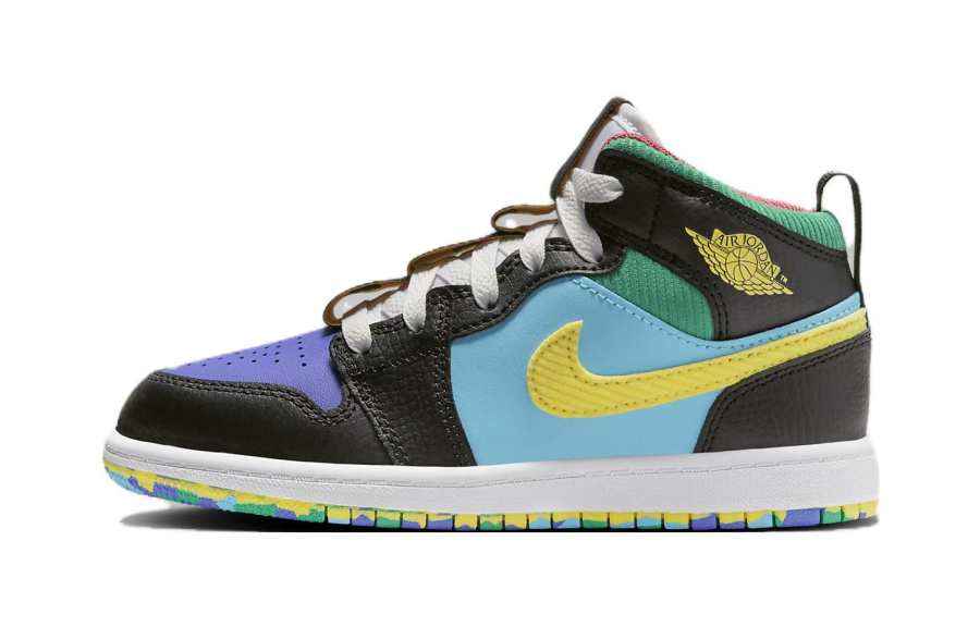 Jordan Jordan Kids Air Jordan 1 Mid "Six Championships" Sneakers