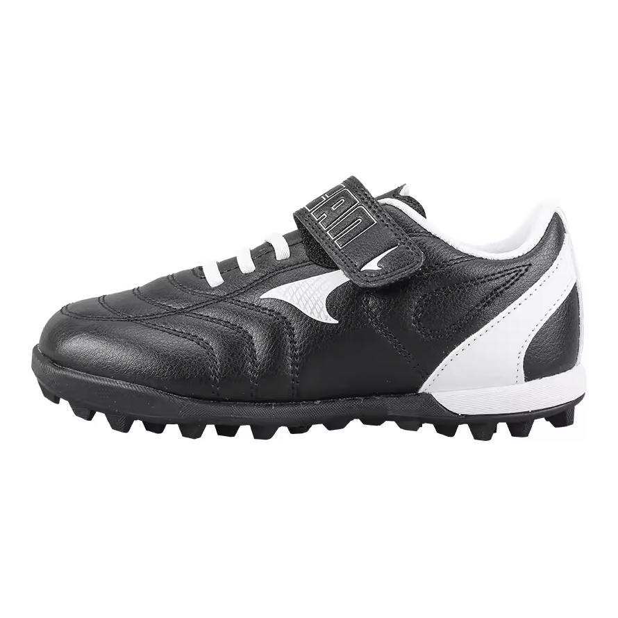 UCAN Comfortable Slip Resistant Abrasion Resistant Slip Resistant Abrasion Resistant Low top Kids' Soccer Shoes Black