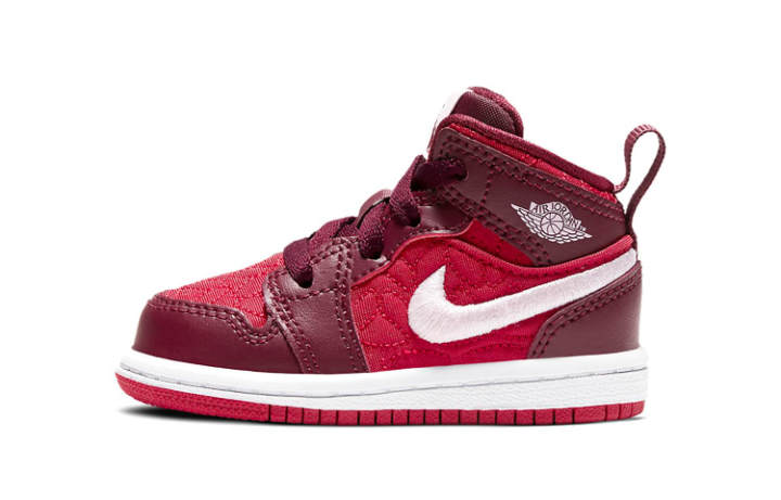 Jordan Jordan 1 Mid Red Quilt TD