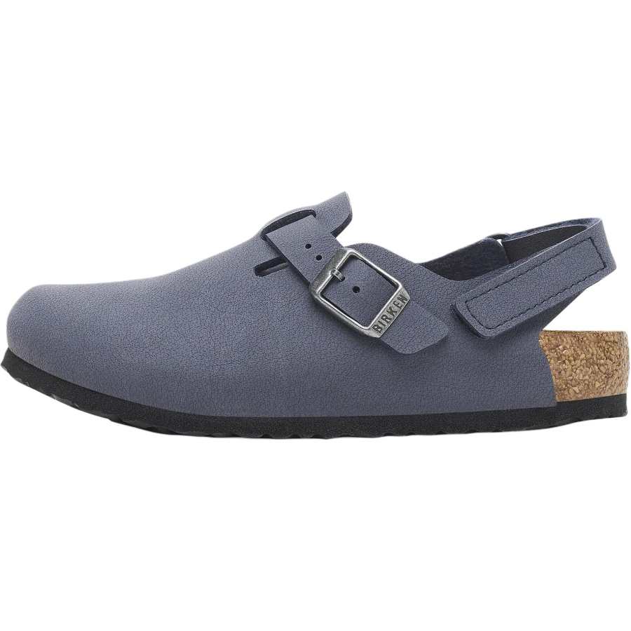 Birkenstock Tokio Nubuck Slip Resistant Abrasion Resistant Low top Casual Shoes Marine Blue Kids'