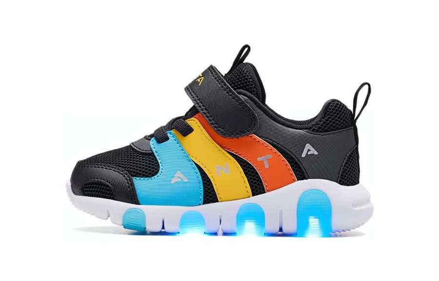 Antakids Low top Toddler Shoes Black Blue Red Infant And Toddler