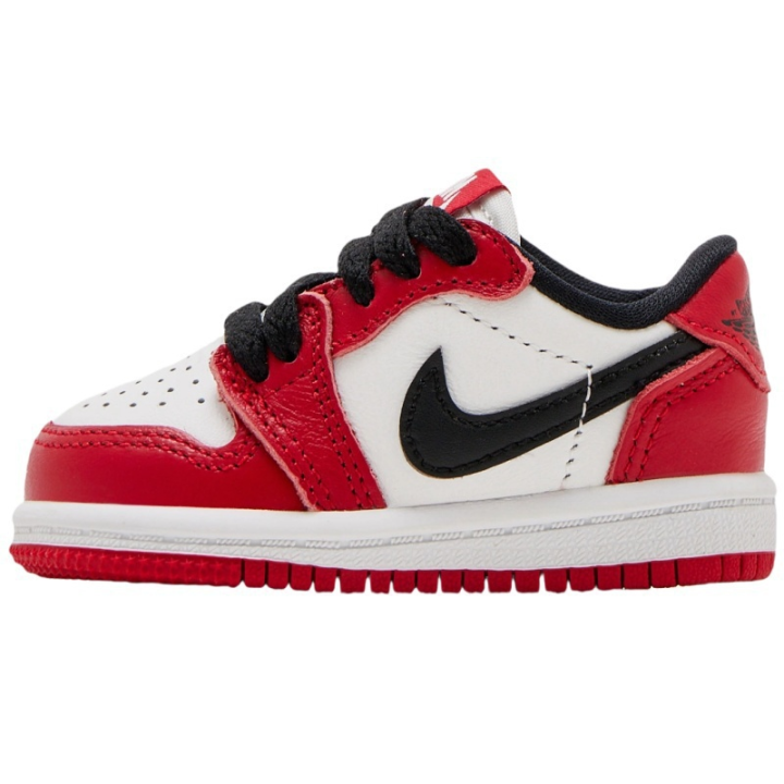 Jordan Jordan 1 Low top Toddler Shoes Red White Infant And Toddler