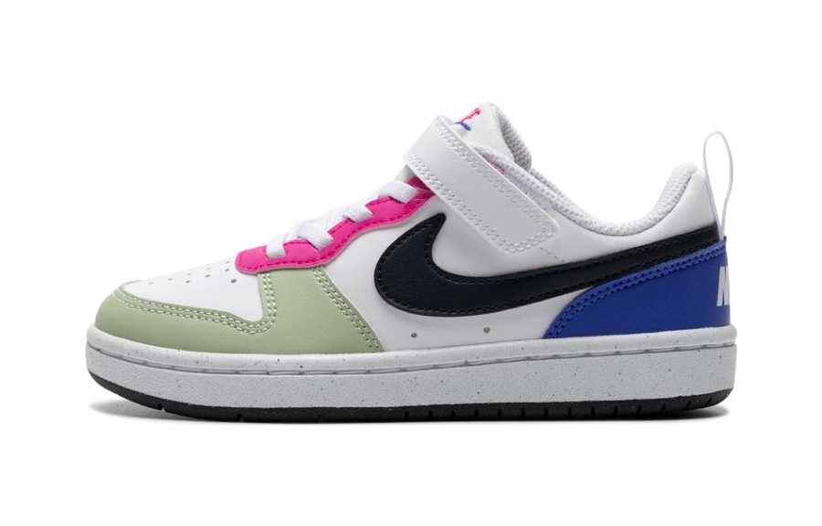 Nike Nike Court Borough Low Recraft PS 'Honeydew Pink Ultramarine'