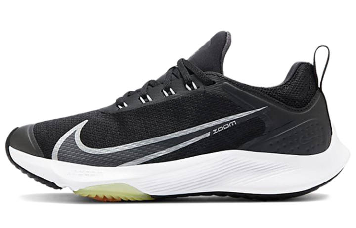 Nike Nike Zoom Speed Slip Resistant Cushioning Low top Kids' Running Shoes Black Gray Kids'