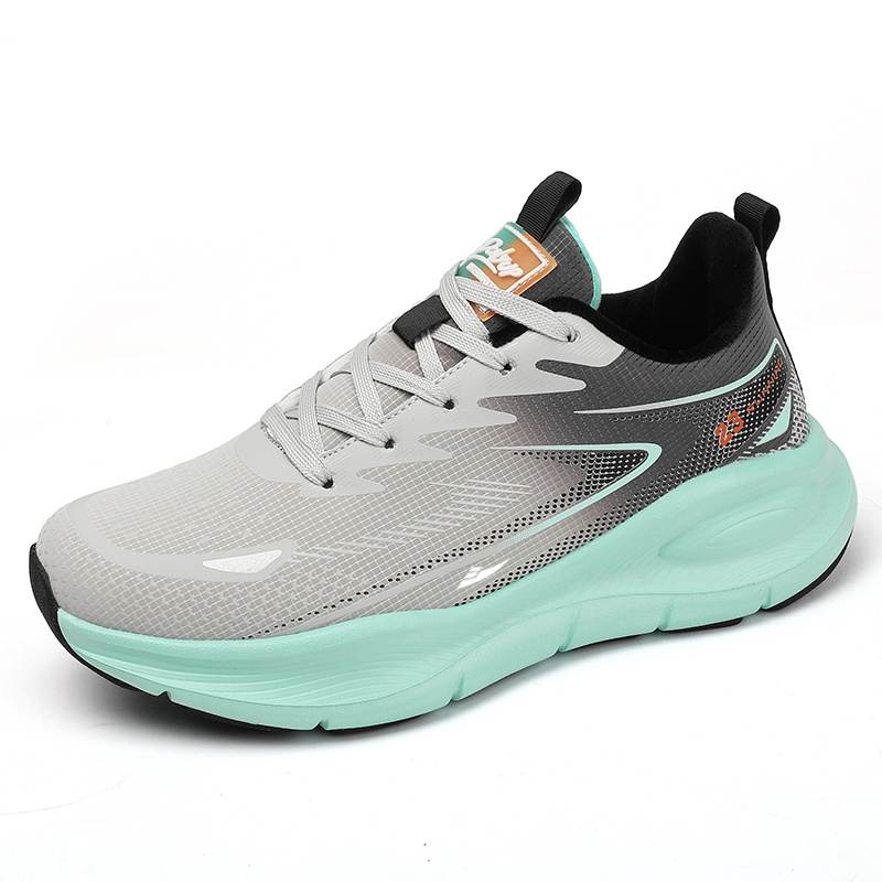 KUDING Athletic Shoes Fleece Lined Comfortable Cushioning Slip Resistant Abrasion Resistant Thermal Breathable