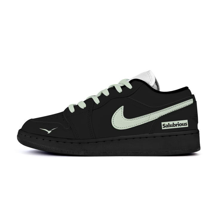 Jordan Jordan Air Jordan 1 Low Leather Cushioning Abrasion Resistant Cushioning, Wear Resistant Low top