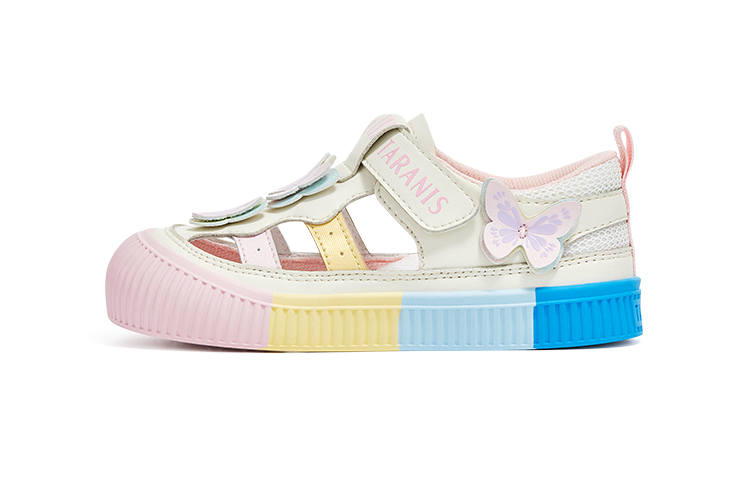 TARANIS Kindergarten Collection Children's Sandals White Pink Kids'