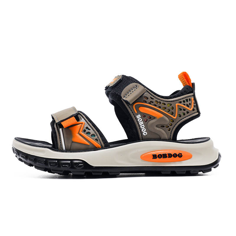 BOBDOG Synthetic Leather Slip Resistant Abrasion Resistant Slip Resistant Abrasion Resistant Low top Sandal Kids'