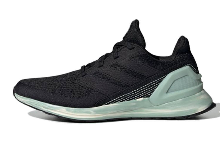 Adidas Adidas Rapida Fabric Breathable Low top Kids' Running Shoes Black Teenagers