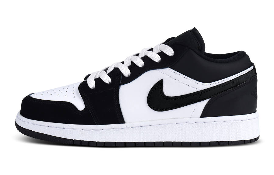 Jordan Jordan AJ1 Low top Children's Basketball Shoes Black Teenagers
