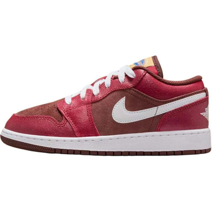 Jordan Jordan Air Jordan 1 Low top Basketball Shoes Brown Unisex