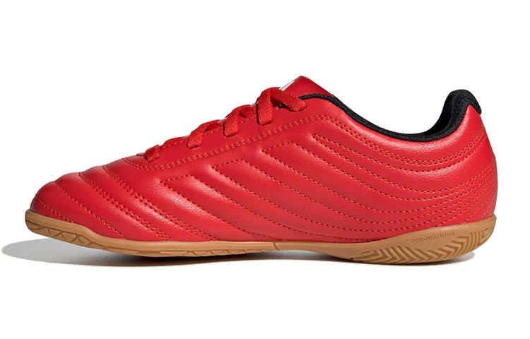 Adidas Adidas Copa 20.4 Indoor Breathable Low top Kids' Soccer Shoes Red White Kids'