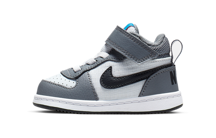 Nike Nike Court Borough Mid Slip Resistant, Abrasion Resistant, Breathable Toddler Shoes Infant And Toddler