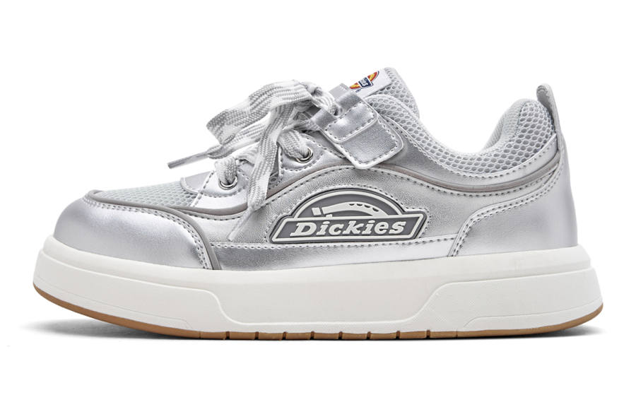 Dickies Low top Casual Skate Shoes Technology Silver Teenagers