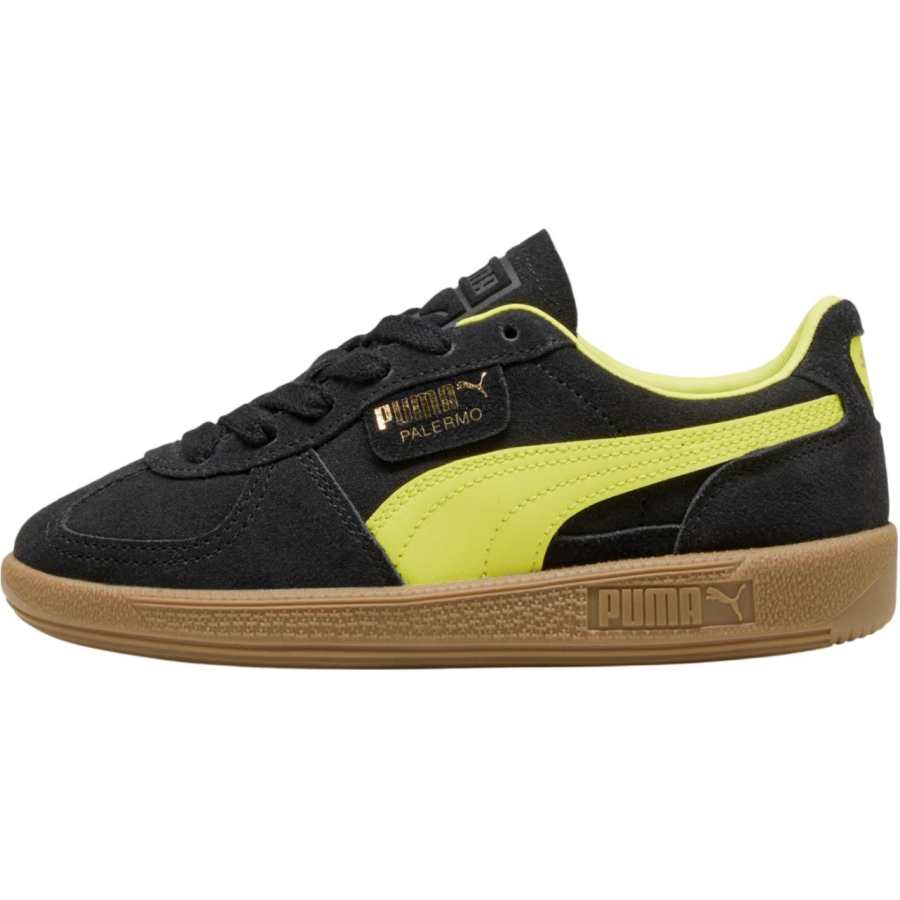 PUMA Palermo Low top Kids' Skateboarding Shoes Black Teenagers