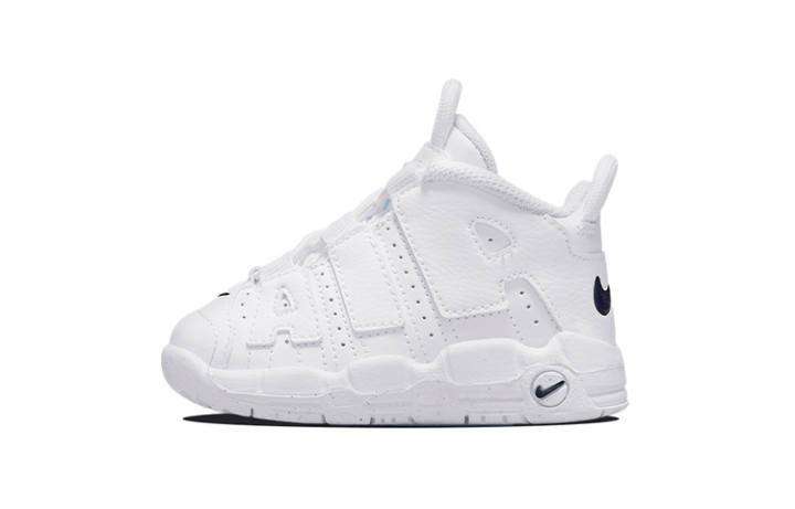 Nike Nike Air More Uptempo White Midnight Navy TD