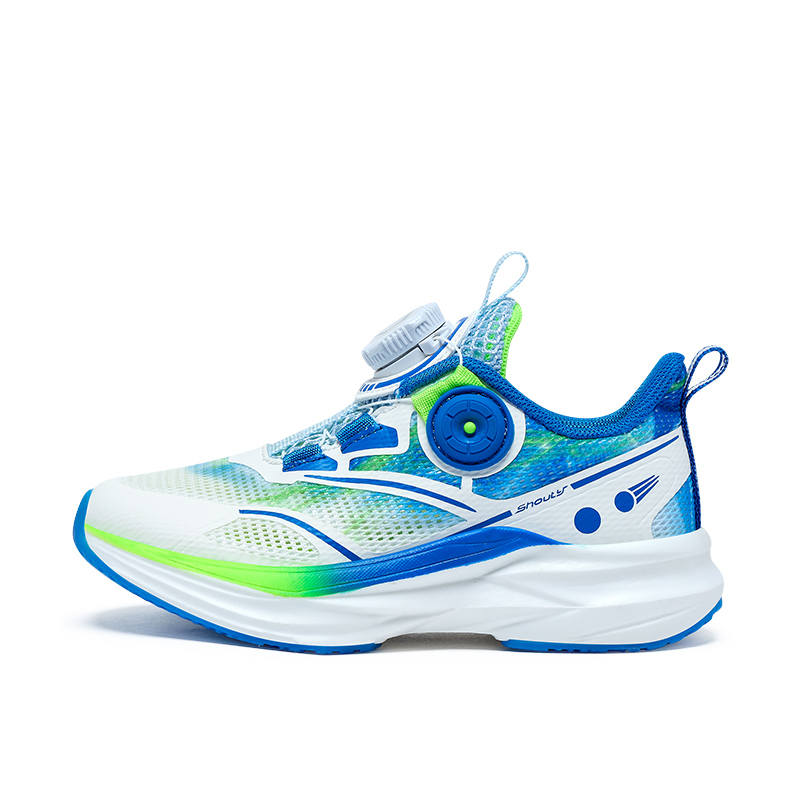 BIG WASP Lingyun Synthetic Leather, Textile Running Shoes Kids