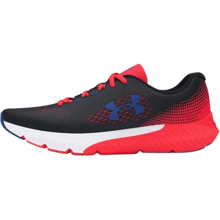 Under Armour Rogue 4 Abrasion Resistant Abrasion Resistant Low top Kids' Running Shoes Black Red Kids'