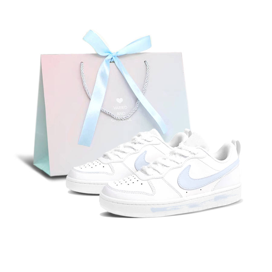 Nike Nike Court Borough 2Court Borough Low 2 Leather Slip Resistant Cushioning Abrasion Resistant