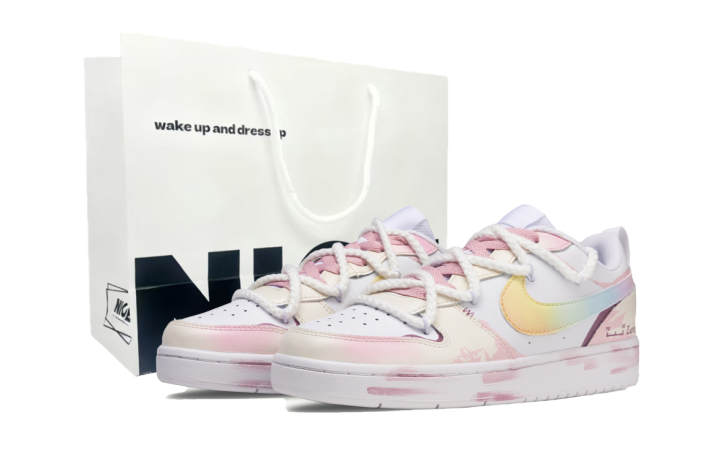 Nike Nike Court Borough Low 2 Leather Low top Skateboard Shoes Multicolor Kids'