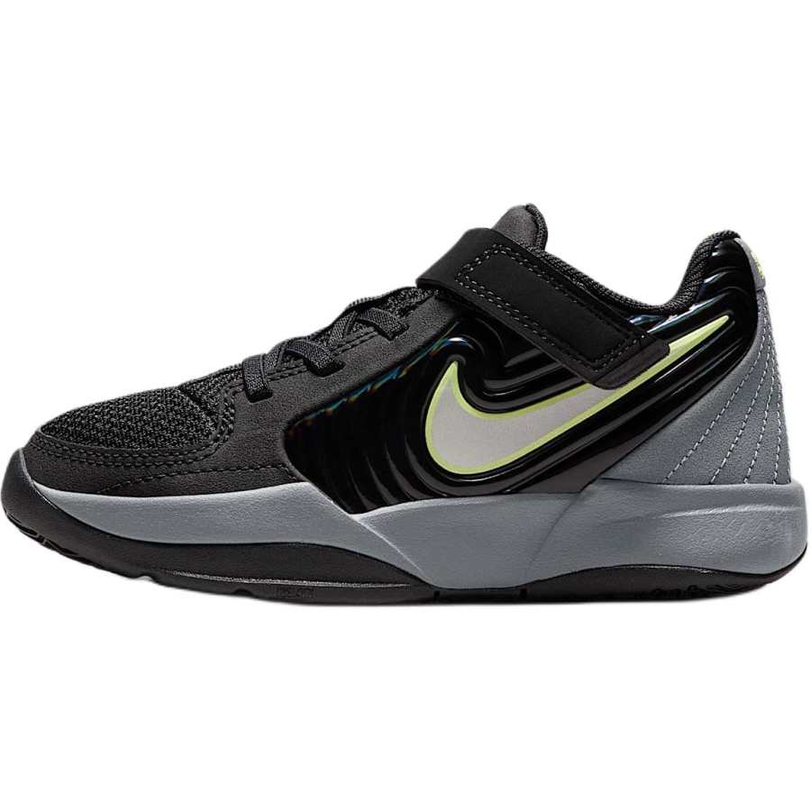 Nike Nike Ja Morant 2 Slip Resistant Abrasion Resistant Low top Children's Basketball Shoes Black/Gray