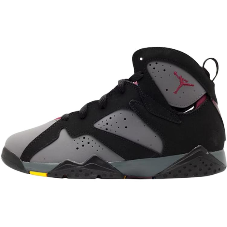 Jordan Jordan Abrasion Resistant Mid top Children's Basketball Shoes Gray Children Aged 3 7 Years Old