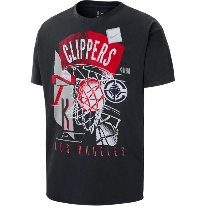Nike Nike La Clippers Courtside Men's Nike Nba Vintage T-Shirt