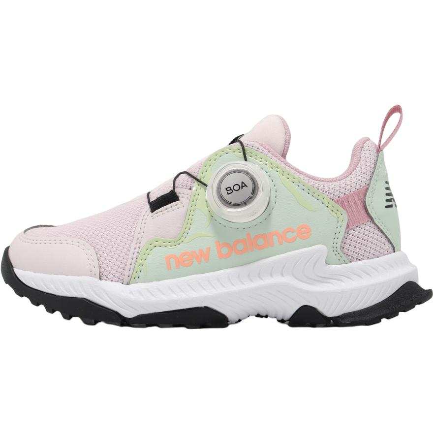 New Balance New Balance DynaSoft Trail Magic BOA Comfortable Low top Kids' Running Shoes Pink Green Children Aged 3 7 Years Old