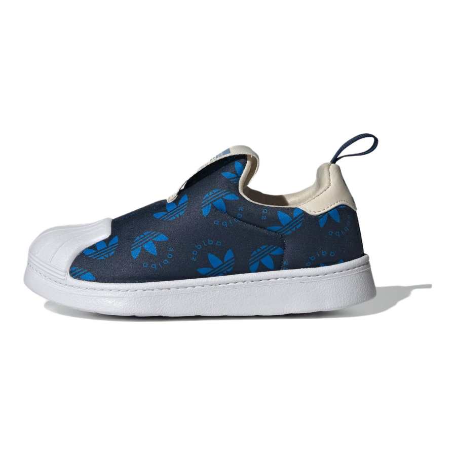 Adidas Originals SUPERSTAR 360 Soft And Comfortable Low top Kids Lifestyle Shoes Blue Kids'
