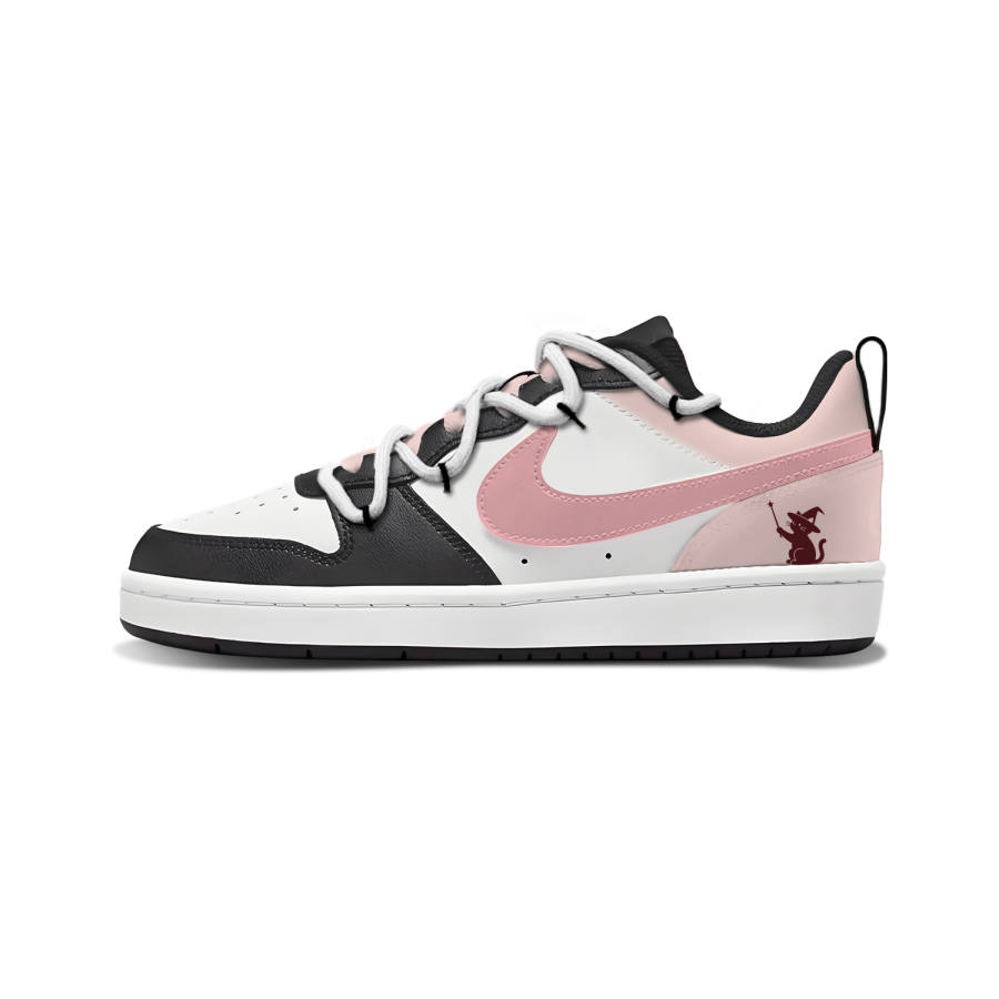 Nike Nike Court Borough Low 2 Leather Slip Resistant Cushioning Abrasion Resistant