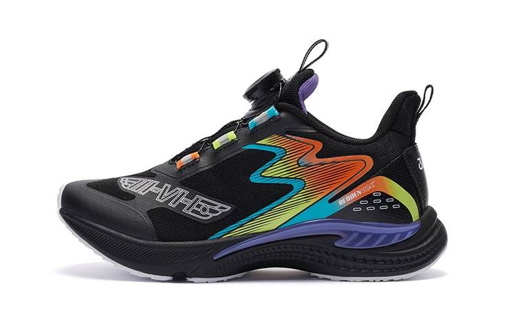 361°KIDS Holographic Antelope Kids' Training Shoes Black Orange Kids'