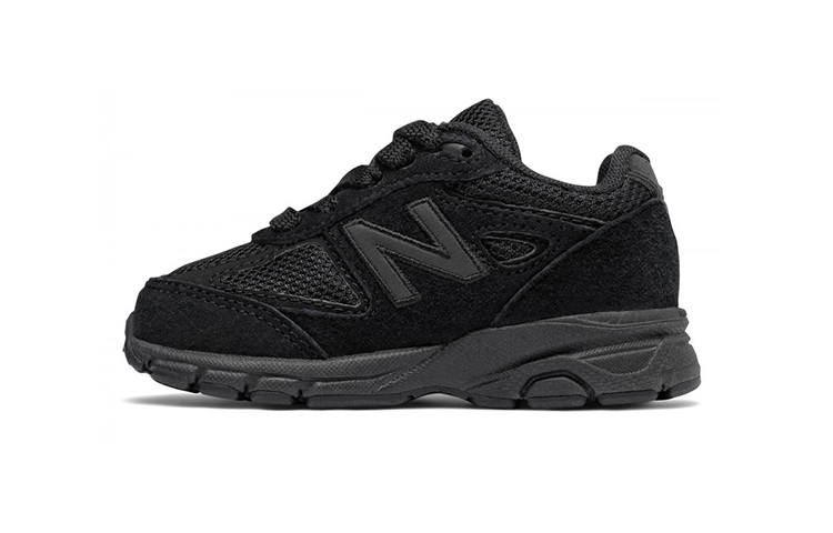 New Balance New Balance NB 990 V4 Low top Cushioning Abrasion Resistant Breathable Toddler Shoes Pure Black Infant And Toddler