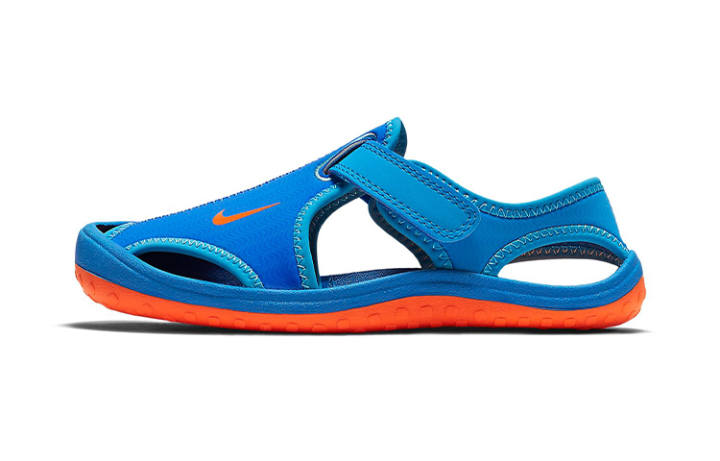 Nike Nike Sunray Protect 2 Children's Sandals Blue Orange Children Aged 3 7 Years Old