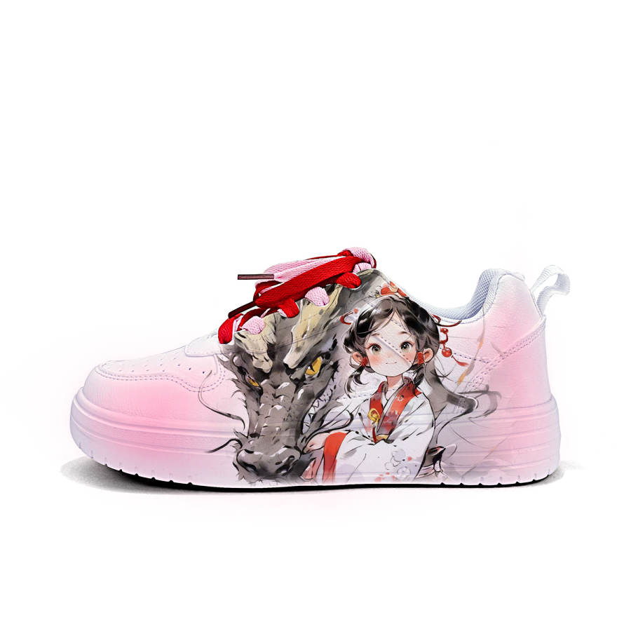 ZUOLENGCHAN Synthetic Leather Low top Skateboard Shoes Unisex