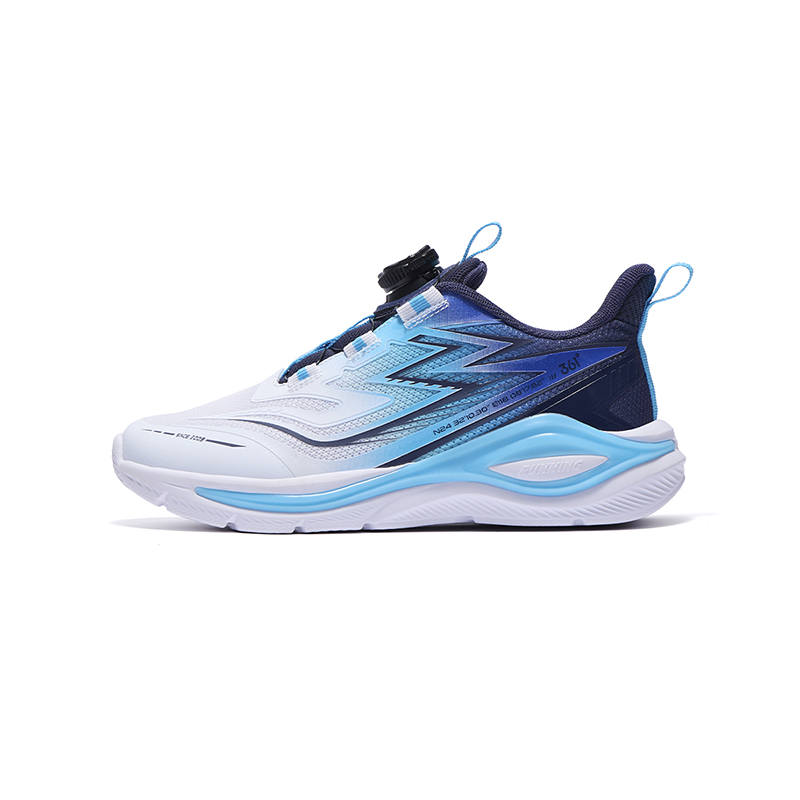 361°KIDS Running Shoes 361 Degrees White/Jade Lake Blue/Light Simple Blue Teenagers