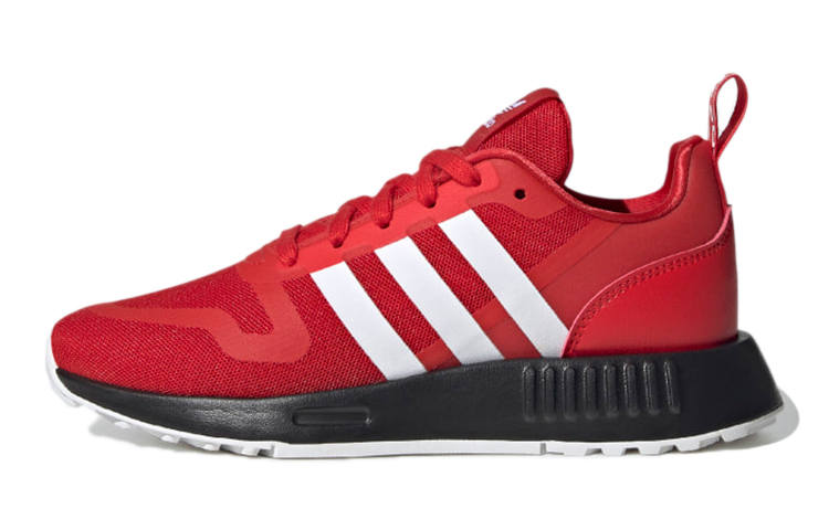 Adidas Originals Multi J Cushioning, Wear Resistant Low top Kids' Running Shoes Red Teenagers