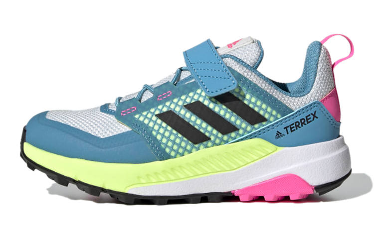 Adidas Adidas Terrex Trailmaker Hiking K Breathable Low top Kids' Outdoor Shoes Gray Blue Kids'