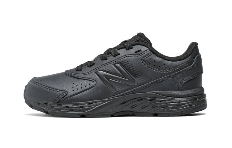 New Balance New Balance V6 Uniform Comfortable Cushioning Low top Kids Lifestyle Shoes Black Kids'