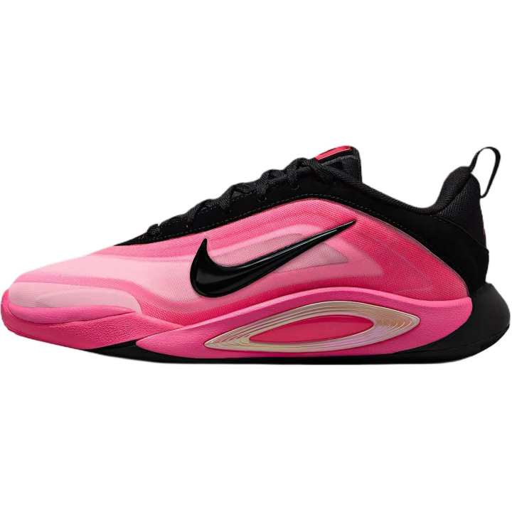 Nike Nike A'One Low top Children's Basketball Shoes Pink Black Kids'