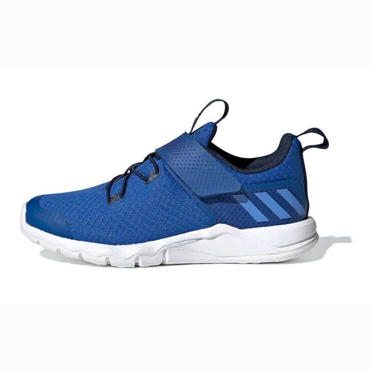 Adidas Adidas Rapida EL K Slip Resistant Slip Resistant Low top Kids' Running Shoes Blue White Kids'