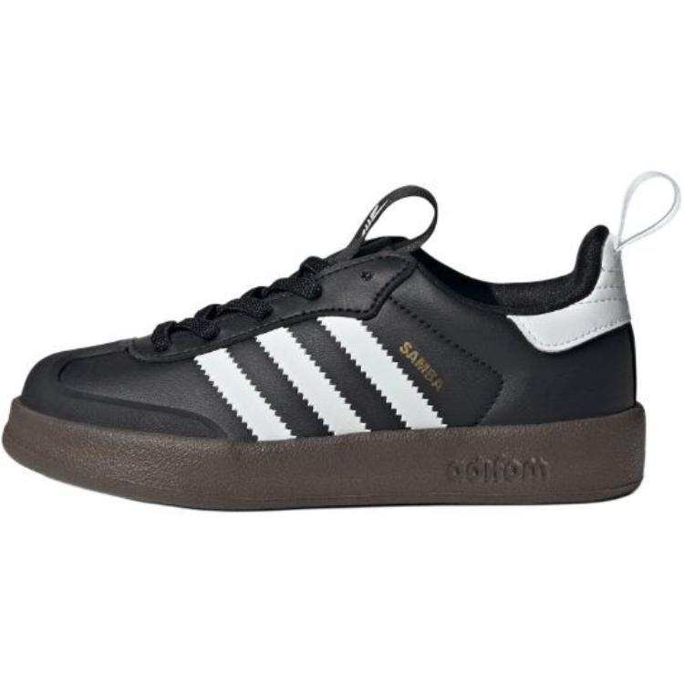 Adidas Originals Adifom Samba Synthetic Leather, Textile Low top Skateboard Shoes Black White