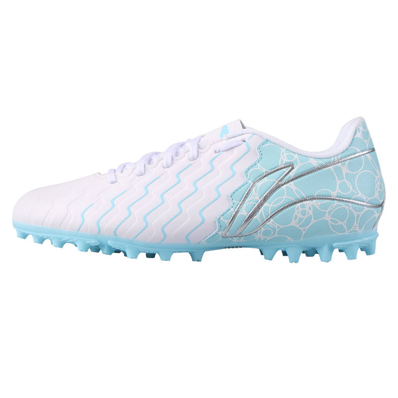 Li-Ning YOUNG Li Ning YOUNG Slip Resistant Low top Soccer Shoes Sky Light Blue Teenagers