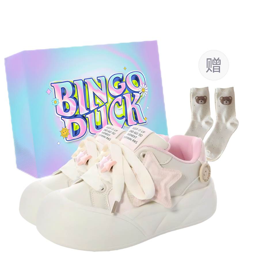 BINGO DUCK Low top Skateboard Shoes Women's