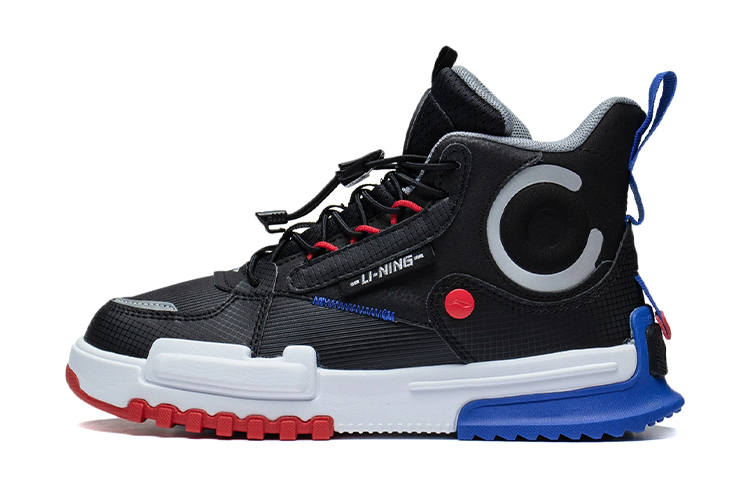 Li-Ning YOUNG Li Ning YOUNG High top Kids Lifestyle Shoes Black Teenagers