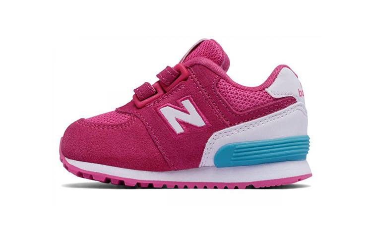 New Balance New Balance 'Hook And Loop High Visibility' Low top Cushioning Abrasion Resistant Breathable Running Shoes Fuchsia