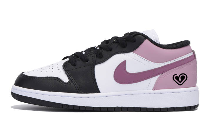 Jordan Jordan Air Jordan 1 Low top Kids' Skateboarding Shoes Black Teenagers