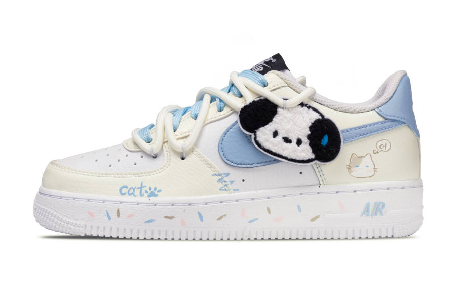 Nike Nike Air Force 1 Fresh Look With Charm Leather Slip Resistant Abrasion Resistant Slip Resistant Abrasion Resistant