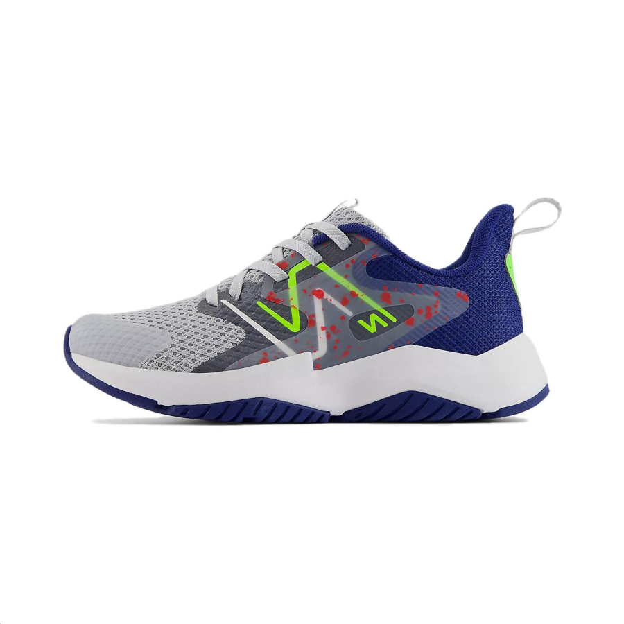 New Balance New Balance NB Rave Run V2 Low top Kids' Running Shoes Gray Blue Green Children Aged 3 7 Years Old