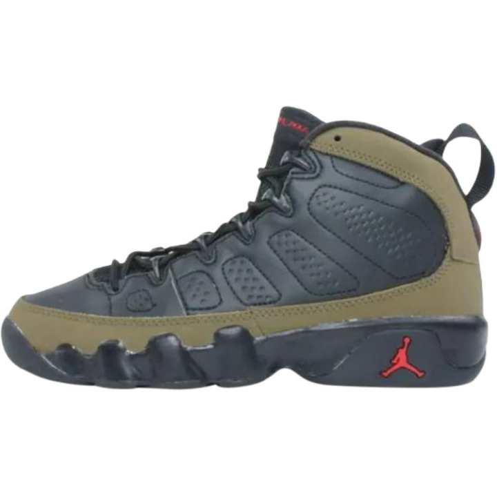 Jordan Jordan Air Jordan 9 High top Basketball Shoes Black Unisex
